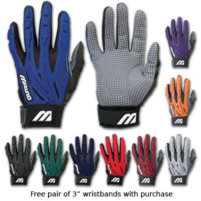 Mizuno Adult Techfire Batting Gloves