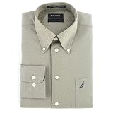 Nautica Dress Shirt, Vintage Oxford Sky Blue 17 34/35