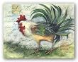 Le Rooster IV by Susan Winget 5"x7" Art Print Poster