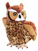 Wild Republic Cuddlekin Great Horned Owl 12