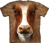51k5YFCvgoL. SL160  Realistic 3D Farm Animal Face T Shirts by The Mountain