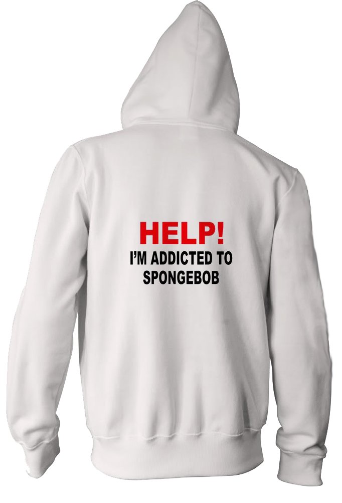 Click here to buy this HELP! I'M ADDICTED TO SPONGEBOB Hoodie
