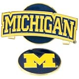 Michigan Wolverines NCAA Hat Clip w/ Golf Ball Marker