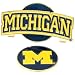 Michigan Wolverines NCAA Hat Clip w/ Golf Ball Marker