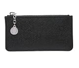 Bvlgari Black Grain Leather Small Zip Key Holder BVL21959