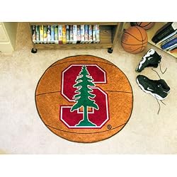 Fanmats Stanford Cardinals Basketball-Shaped Mat