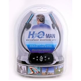 Intova H20 Man G3 Underwater Waterproof MP3 Player with Headphones