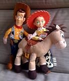 HUGE 18 Disney Toy Story Bullseye Jessie & Woody Plush dolls