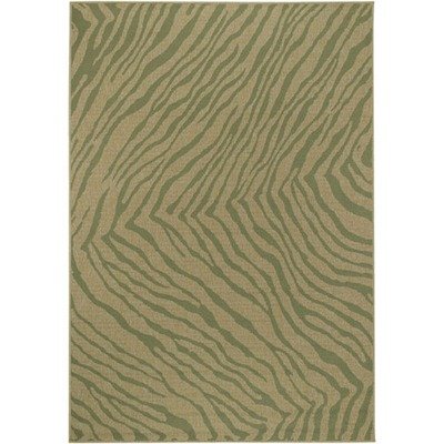Alfresco 9516 Zebra Indoor / Outdoor Rug Size: Square 8' 9
