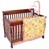 Sumersault Confetti 6-Piece Crib Bedding Set