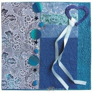 Treasure Chest Embellishment Paper Pack [Set of 2] Color: Sapphr