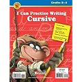 I Can Practice Writing Cursive (Gr 2-4)