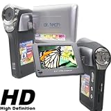 Pocket Video Camera NEW HDDV2000 SILVER High Resolution DIGITAL VIDEO CAMCORDER / STILL CAMERA