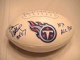 Bruce Matthews Tennessee Titans Hall Of Fame Signed Autographed Full Size Football Coa + Hologram