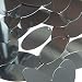 Sequin Oval 1.5 inch Hematite Shiny Gray Metallic Couture Loose Paillettes. Made in USA.