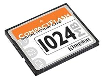 Kingston 1024 MB CompactFlash Card (CF/1GB, Retail Package)