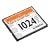 Kingston 1024 MB CompactFlash Card (CF/1GB, Retail Package)