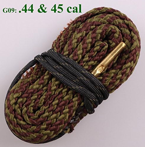 WMN_TRULYSTEPNew Gun Barrel Rope Cleaner .17 .22 Cal .308 .380 9 mm Caliber 12 20 28 Gauge Rifle/Pistol/Shotgun Cleaning (G09 : .44 Cal .45 Cal)