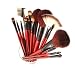 SHANY Professional Cosmetic Brush Set with Pouch (Color May Vary), 12-Pieces