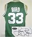 Larry Bird Autographed/Hand Signed Boston Celtics Green Reebok Basketball Jersey