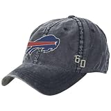 Reebok Buffalo Bills Navy Blue Overdye Flex Slouch Hat