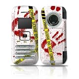 Crime Scene Revisited Design Protective Skin Decal Cover for LG enV VX9900 Cell Phone
