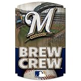 MLB Milwaukee Brewers Wood Signs