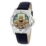 Marvel Comics Mens MA0710-D194-BlackLeather Ma