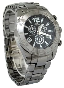 Oniss #ON8405-M Men's Tungsten Swiss Movement Chronograph Watch