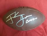 Frank Gore Autographed NFL Wilson Composite Football with "Go 49ers" Inscription, San Francisco 49ers, Miami Hurricanes, Proof Photo of Frank Signing for Us.