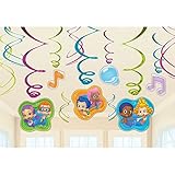 Bubble Guppies Foil Swirl Hanging Decorations (Each)