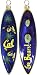 California Golden Bears Collegiate Surfboard Blown Glass Ornament