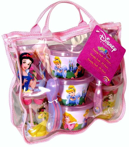 Baby: The First Years Disney Princess Take & Toss Variety Feeding Bag 19pc