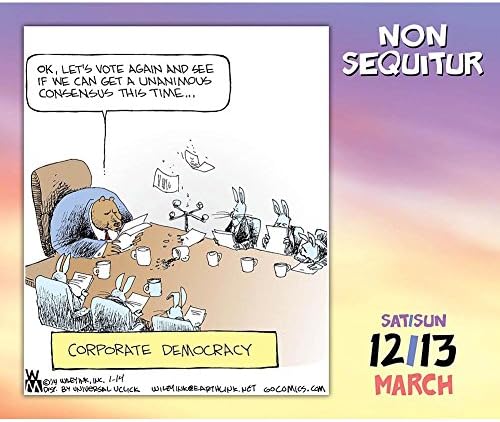 2016 NON SEQUITUR 365 Page-A-day Box / Desk / Tear-Off Calendar