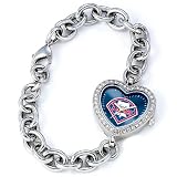 MLB Women's MH-PHI Heart Collection Philadelphia Phillies Watch