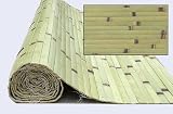 rolls of bamboo fencing-4' x 8' Bamboo Paneling Raw Green Burnt Free Shipping