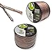 10/2 250FT 10AWG Gauge 2 Conductor Transparent HIGH Strand Speaker Wire Audio Cable