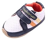C-Princess子供靴 ベビー スニーカー スリッポン キッズ 女の子 男の子 赤ちゃん 軽量 通気 かわいい カジュアル スポーツ お出かけ (13cm, 2ブルー)
