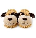 Aroma Home Fuzzy Friends Slippers - Dog
