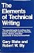 Confronta prezzi The Elements of Technical Writing