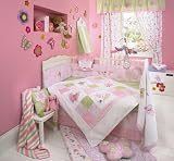 Bella Butterfly 4 Piece Baby Crib Bedding Set by Living Textiles Baby