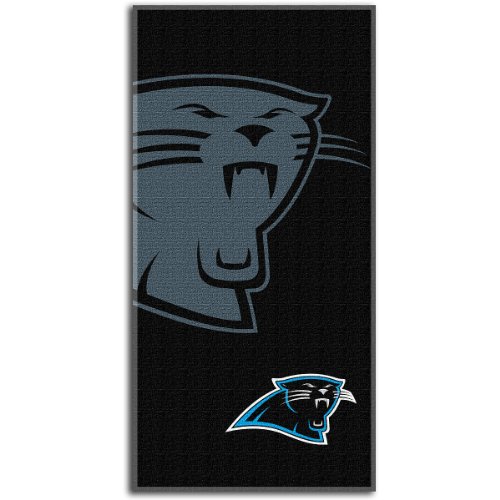Northwest Carolina Panthers Shadow Beach Towel