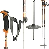 Black Diamond Traverse Ski Poles Burnt Orange, 105-155cm