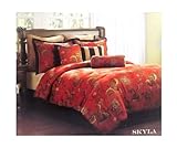 Skyla Jacquard Comforter Set Queen 9PC