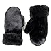 Futrzane Winter Gloves Mittens Faux Rabbit Fur High Quality For Women Men