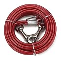 Cruising Companion Cbl Tie Out 30 Ft Lrg Dogs Red
