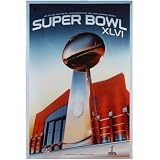 Super Bowl XLVI 24'' x 36'' Poster