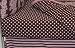 Chocolate & Pink Polka Dot Fitted Crib Sheet