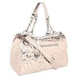 Betsey Johnson Yours Mine & Ours Satchel-Metallic