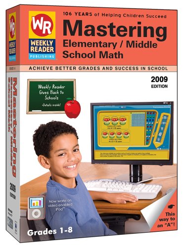 Weekly Reader Learning System Mastering Elementary & Middle School Math 2009